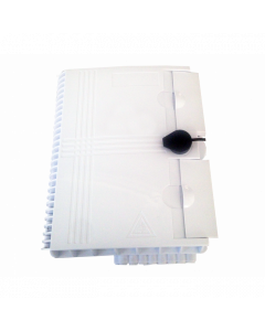 Caja distribución FO mural plástico hasta 16 SC/LCD (295x220x85mm) exterior