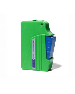 Casete limpieza conectores fibra óptica