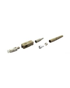 Conector FO MM SC 900um/3mm. Cuerpo plástico gris
