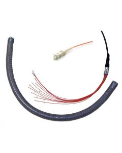 Extremo de cable MM conectorizado con 04 conectores SC/PC