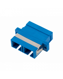 Hembra pasamuros FO SM anilla circonia SCD-SCD cuerpo plástico azul