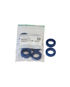 Junta sellado JETSEAL azul cable 17,0mm, diámetro exterior 28mm. 10 ud