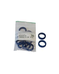Junta sellado JETSEAL azul cable 21,0mm, diámetro exterior 28mm. 10 ud