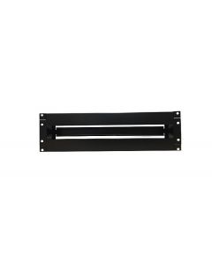 Panel rack 19" para magnetotérmicos (20 aut. Unipolares)
