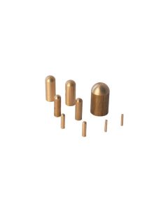 Punta para cable 2,5mm diámetro. 10 ud