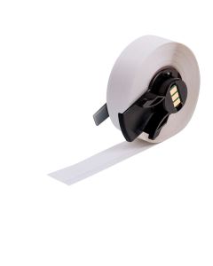 Recambio cinta continua tela vinilo B-498 12,7mm ancho y 9,14m largo blanco