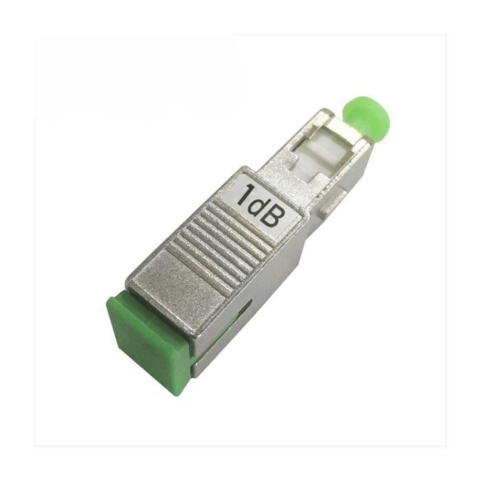 Atenuador optico SM 1250/1620nm SC/APC 1 dB