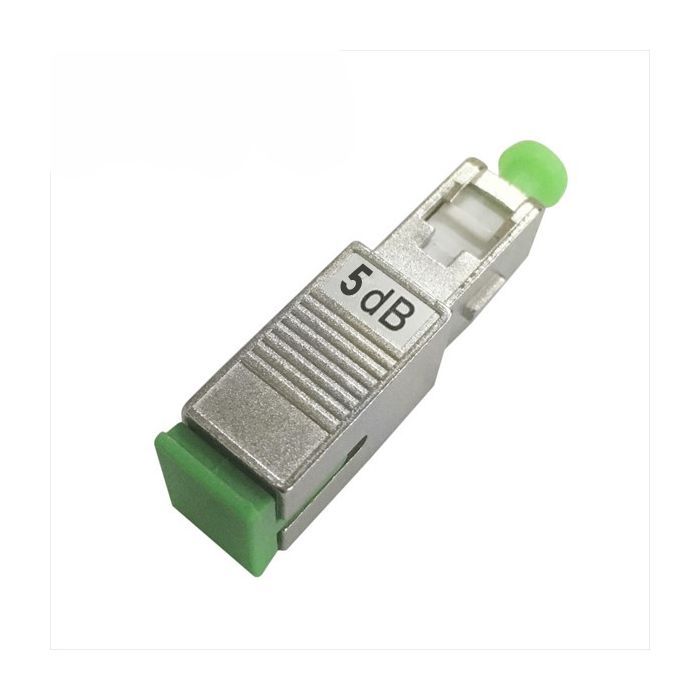 Atenuador optico SM 1250/1620nm SC/APC 5 dB