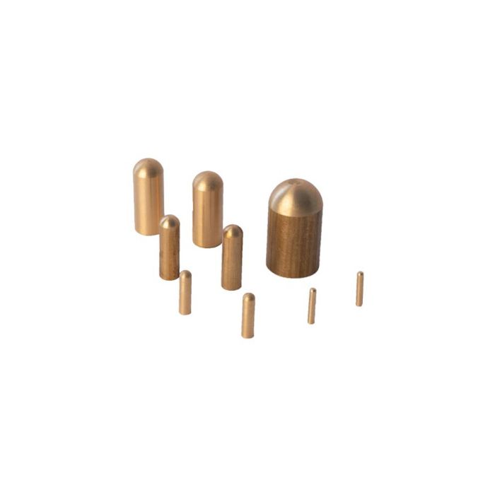 Punta para cable 2,5mm diámetro. 10 ud