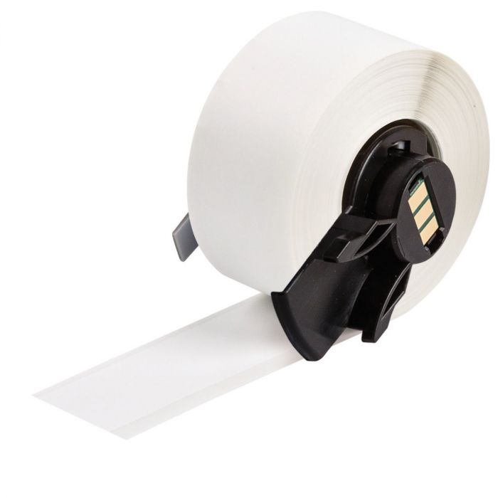 Recambio cinta continua vinilo 15,24m largo y 12,7mm ancho blanco